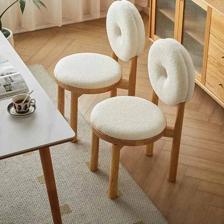 JP Modern Minimalist Style Dining Chair Comfortable