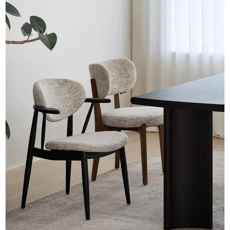 JP Modern Home Dining Chair with Beige photo 2