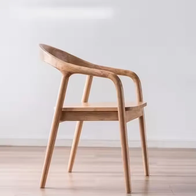 JP Bilido Solid Wood Dining Chair Home Armchair photo 3