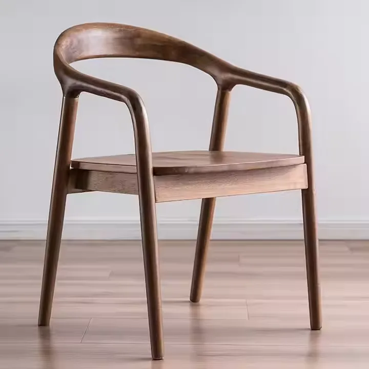JP Bilido Solid Wood Dining Chair Home Armchair