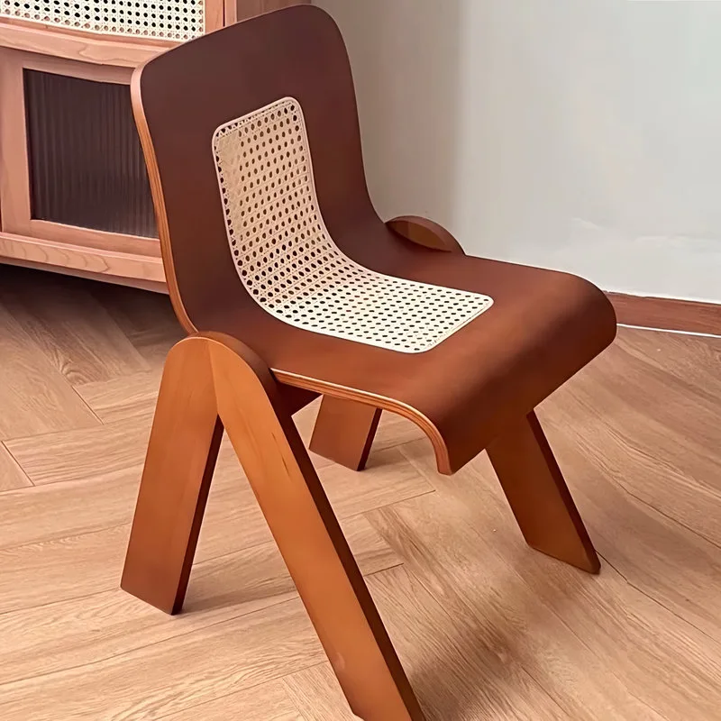 JP Dining Chair with Solid Wood Backrest photo 3