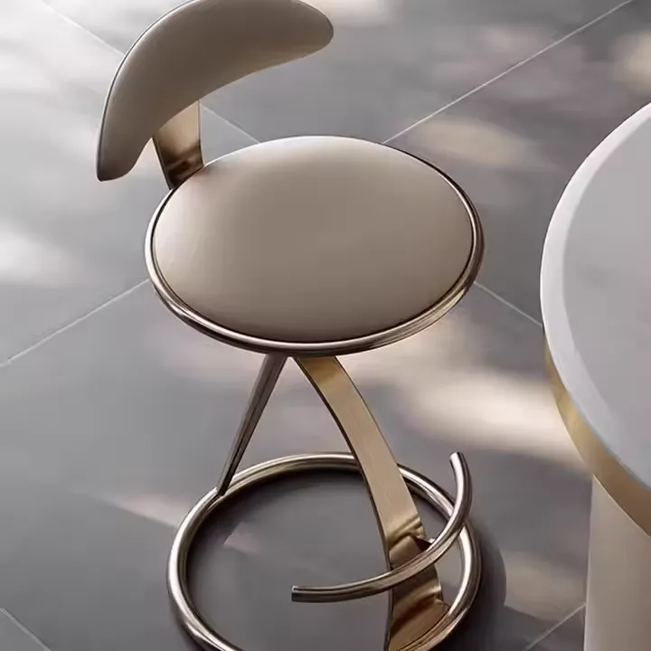 JP Italian Modern High Stool Bar Chair photo 3