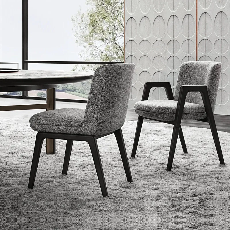 JP Italian-style Modern Minimalist Solid Wood Dining photo 2