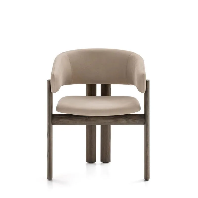 JP Italian-style Nordic Minimalist Leather Dining Chair