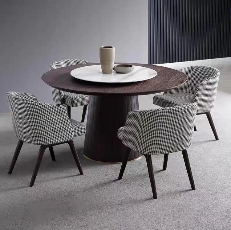 JP Nordic Style Restaurant Fabric Dining Chair photo 2
