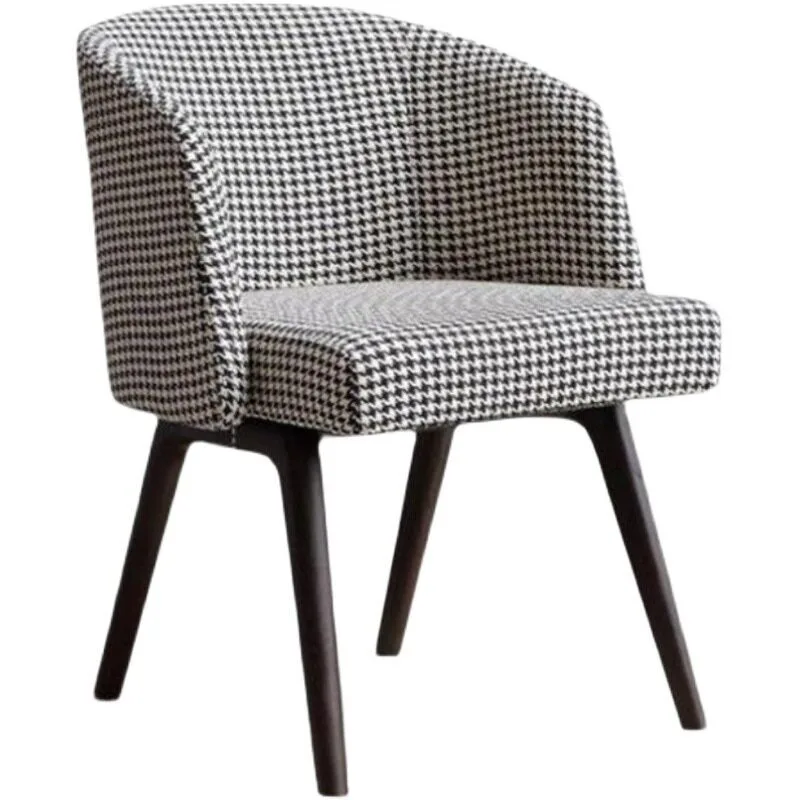 JP Nordic Style Restaurant Fabric Dining Chair