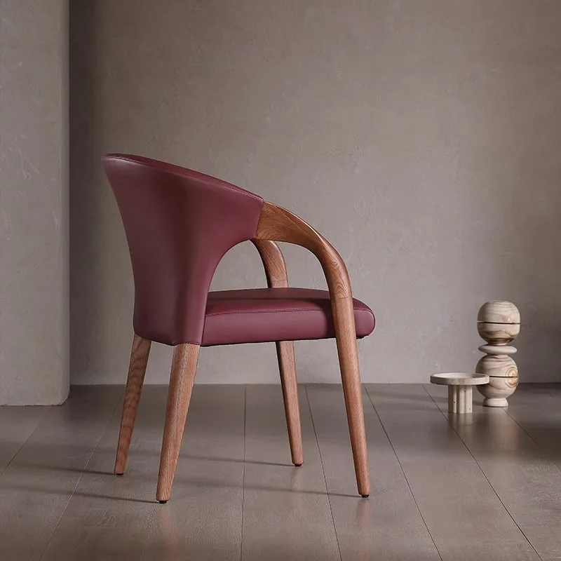 JP Modern and Simple Solid Wood Dining Chairs photo 3