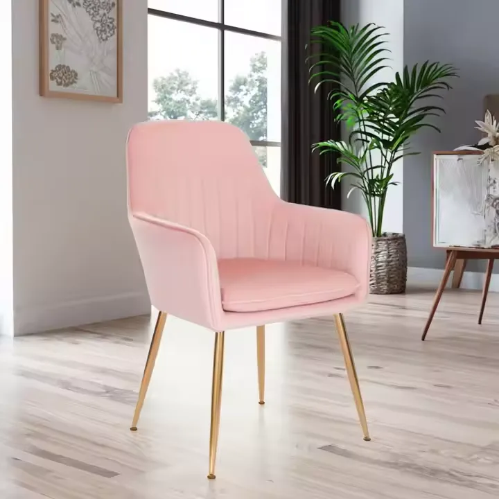 JP Modern Nordic Velvet Luxury Dining Chair