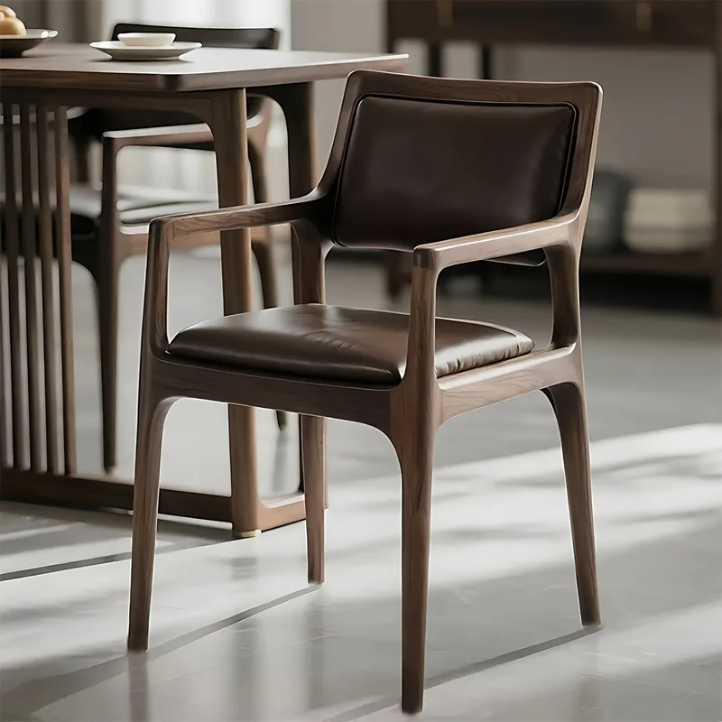 JP Ash Wooden Legs Dining Chair with photo 2