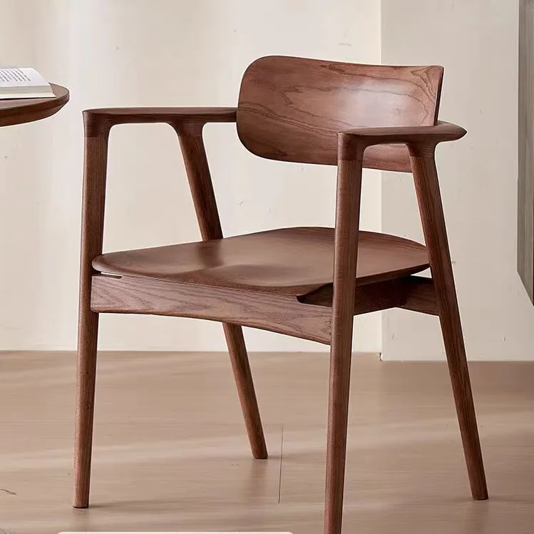 JP Contemporary Style Solid Ash Wood Armchair