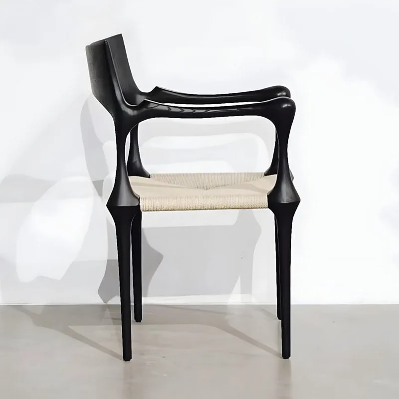 JP French Retro Style Solid Wood Chair photo 3