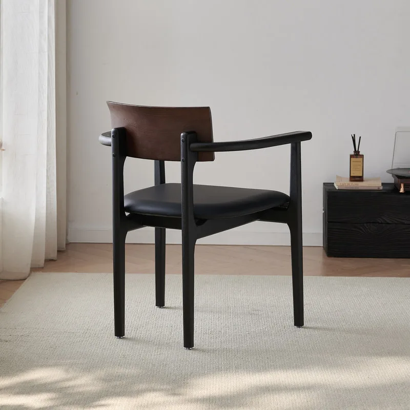 JP Italian Luxury Ash Wood Dining Chair photo 3