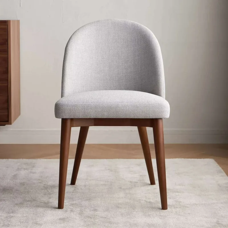 JP Living Room Dining Chair Upholstered Beige