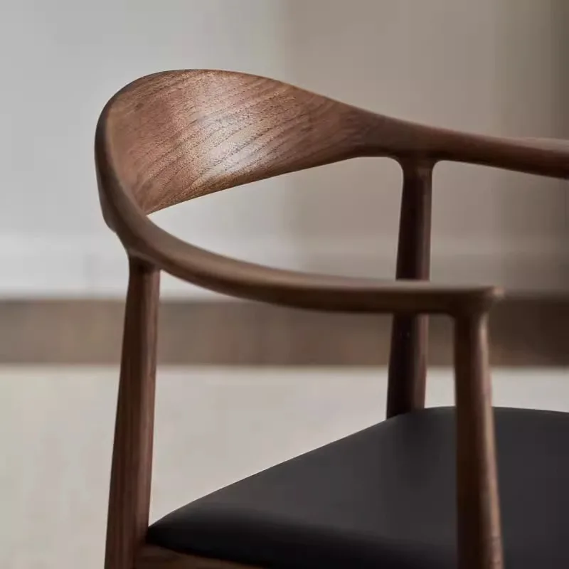 JP Luxury Wooden Chair Solid Wood Dining photo 2