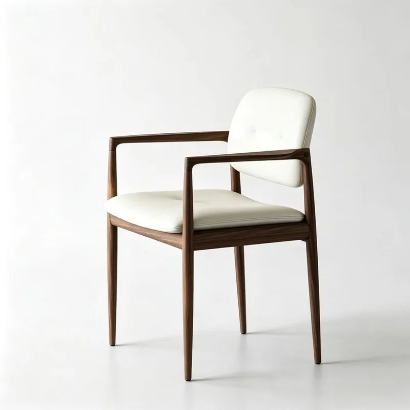 JP Modern Dining Chair with Solid Wood photo 2