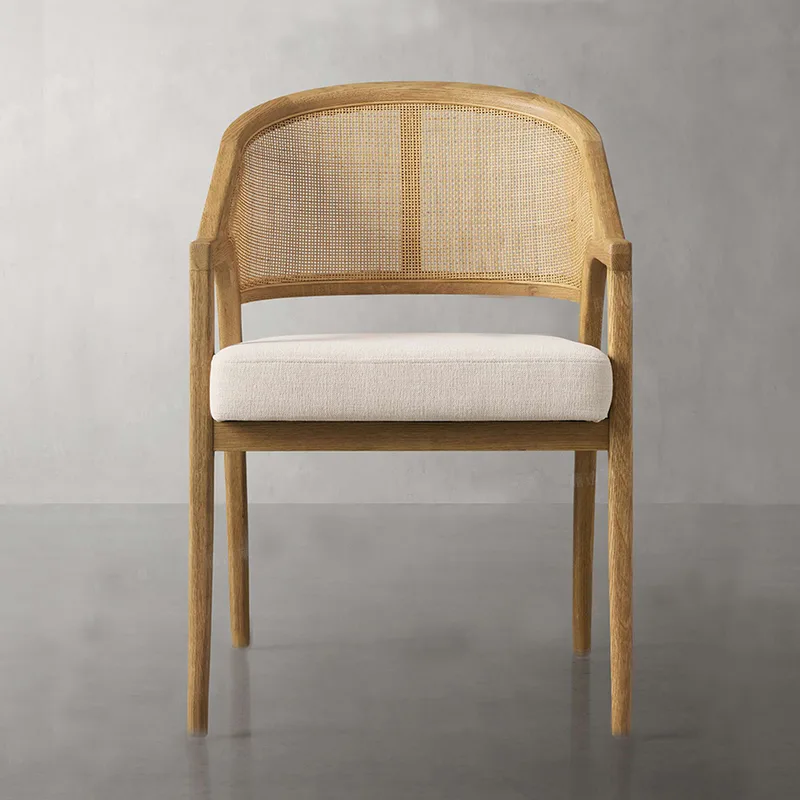 JP Modern Rattan Cane Dining Chair Solid photo 2