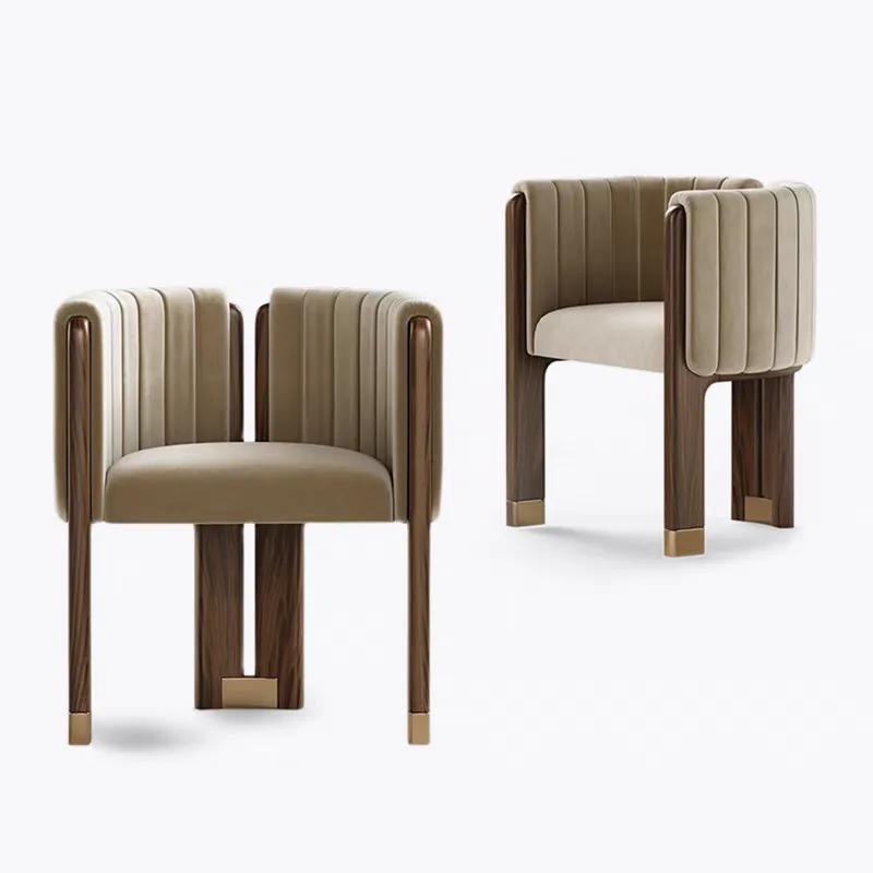 JP Modern Wabi Sabi Japandi Dine Chair photo 2