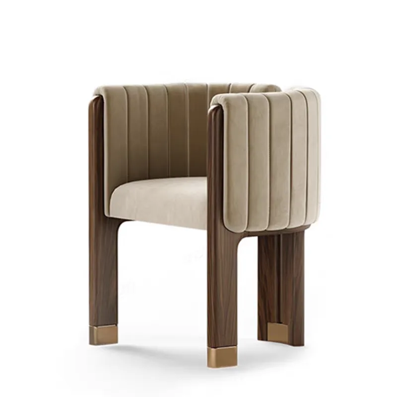 JP Modern Wabi Sabi Japandi Dine Chair photo 3