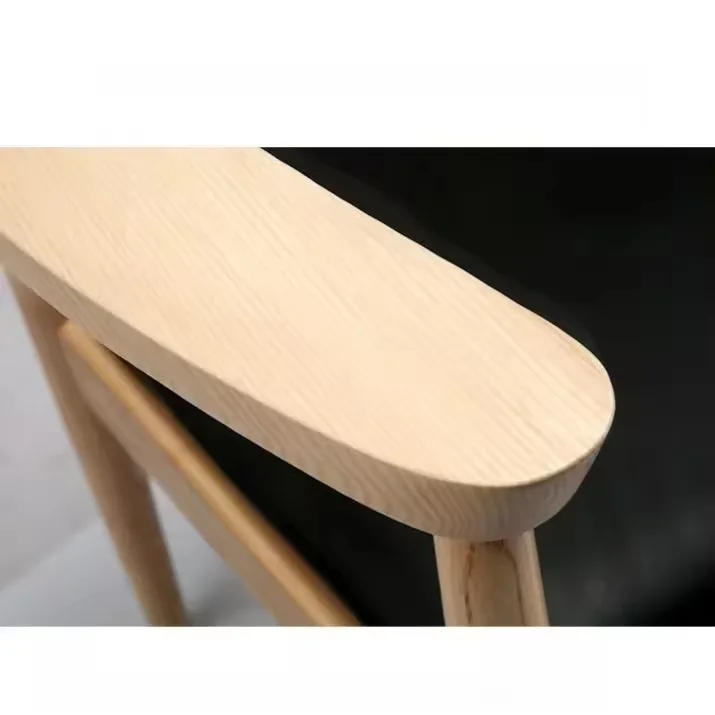 JP New Style Solid Wood Dining Chair Oak/ash Modern photo 3