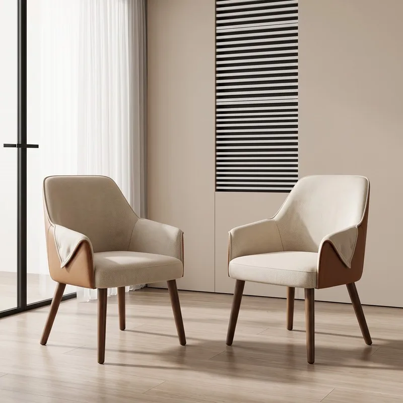 JP Nordic Dining Chair Solid Wood Leg