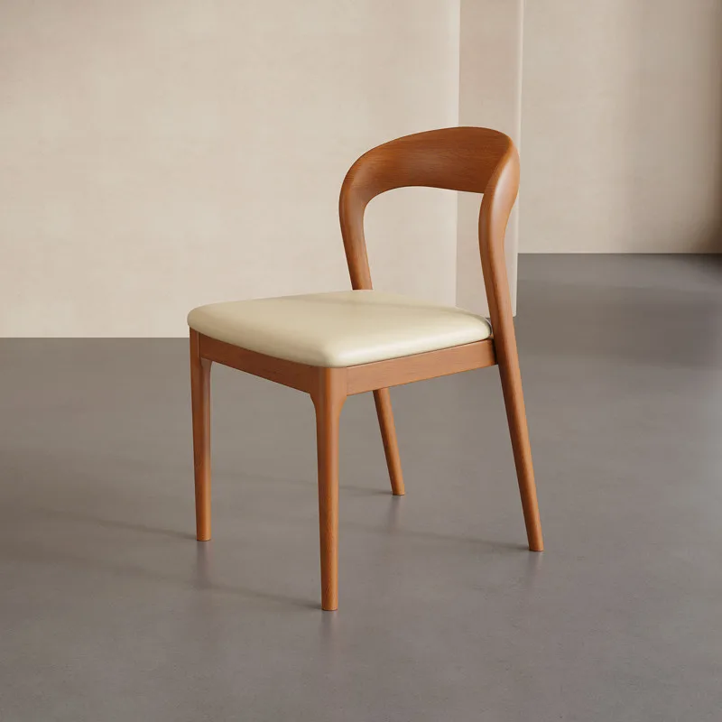 JP Nordic-Italian Light Luxury Solid Wood Dining