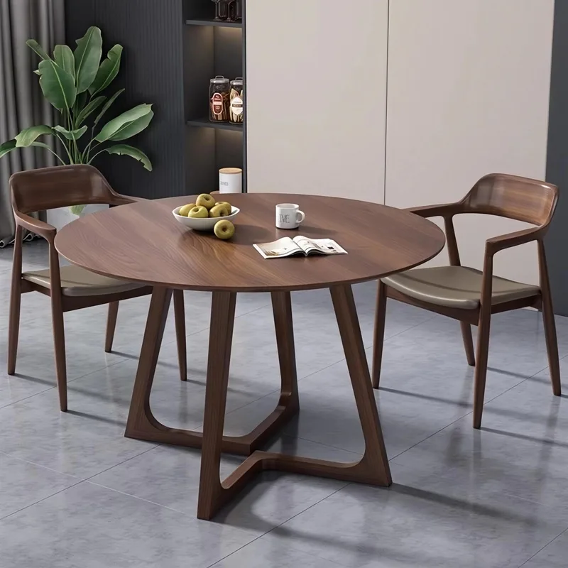JP Nordic Light Luxury Solid Wood Round photo 3