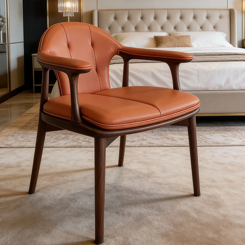 JP Nordic Modern Ash Wood Dining Chair Solid