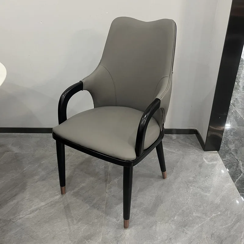 JP Nordic Modern Minimalist Luxury Dining Chair Solid Wood photo 3