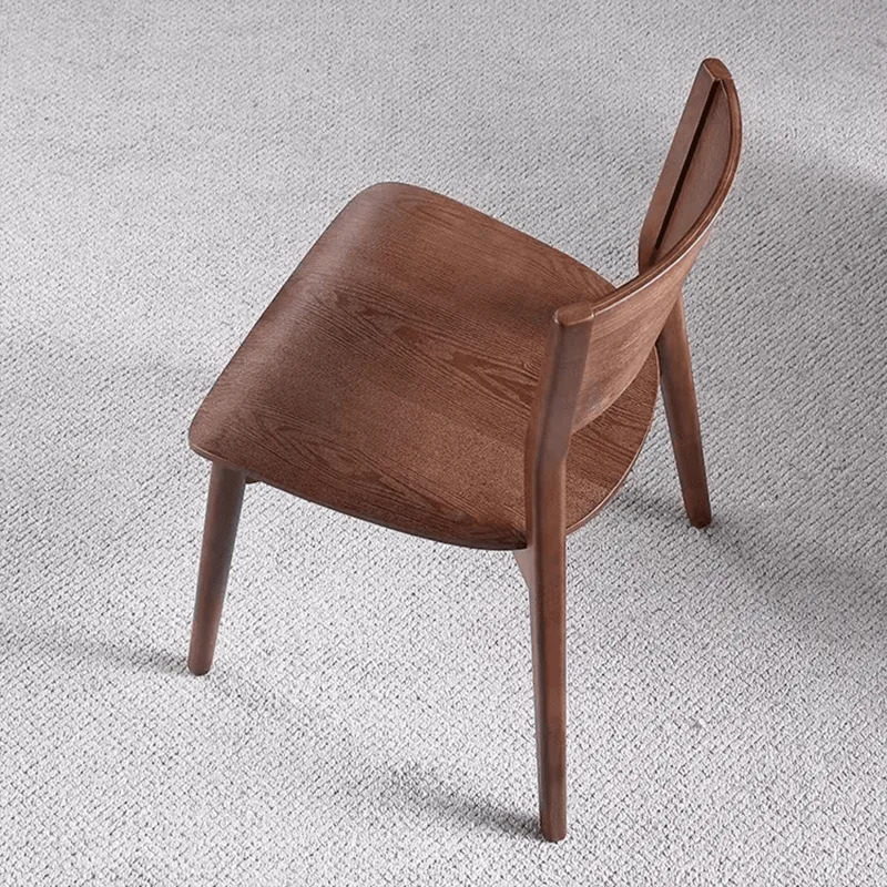 JP Nordic Solid Wood Dining Chair Modern Minimalist photo 2