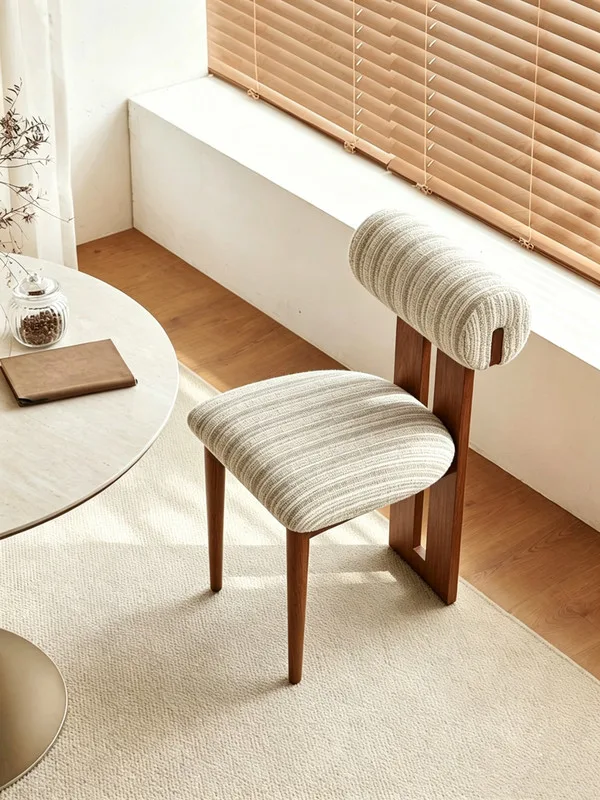 JP Nordic Solid Wood Dining Chairs Modern photo 2