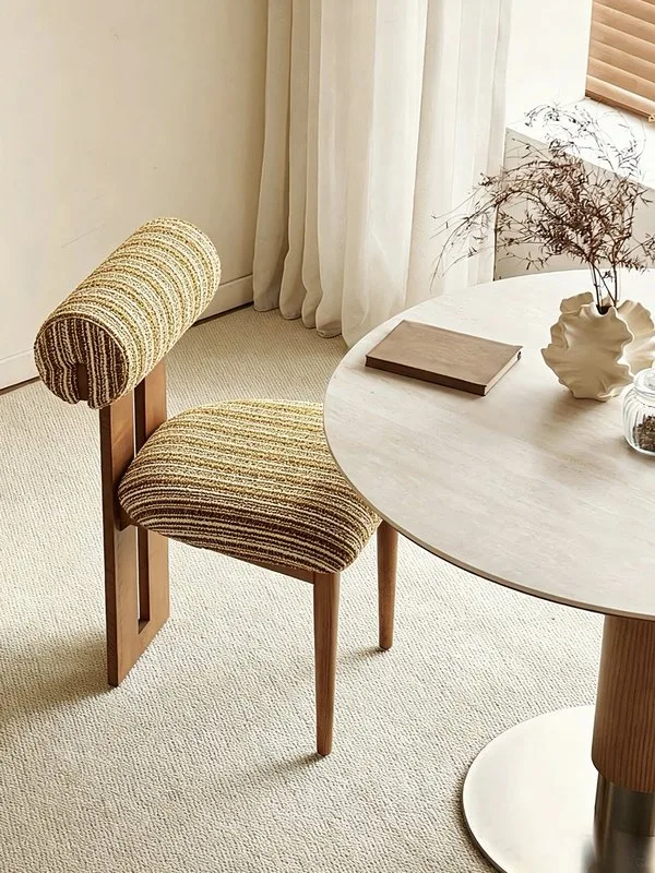 JP Nordic Solid Wood Dining Chairs Modern photo 3