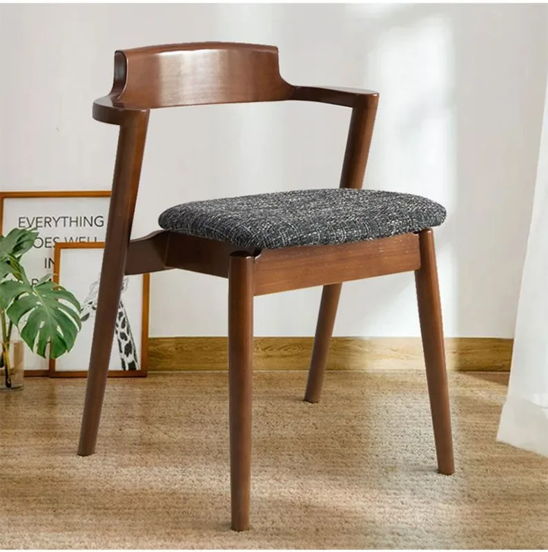 JP Nordic Wood Solid Wood Dining Chairs