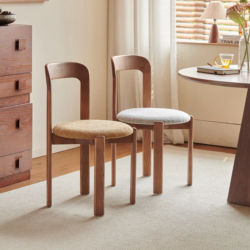 JP Solid Mahogany Wood Dining Chair Single