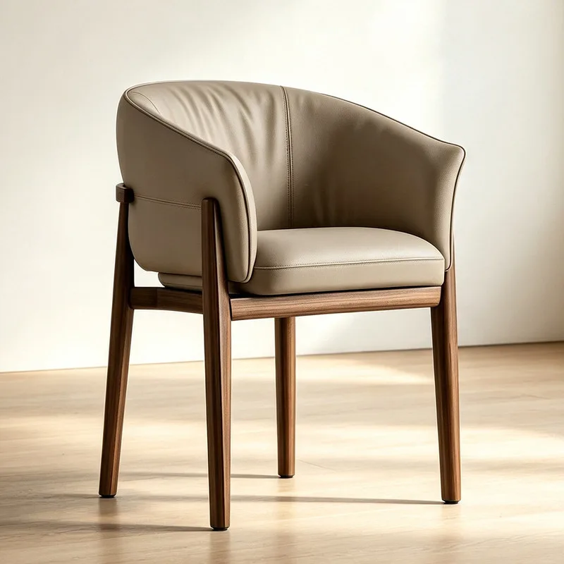 JP Wooden Dining Chair Simple Retro Design photo 2