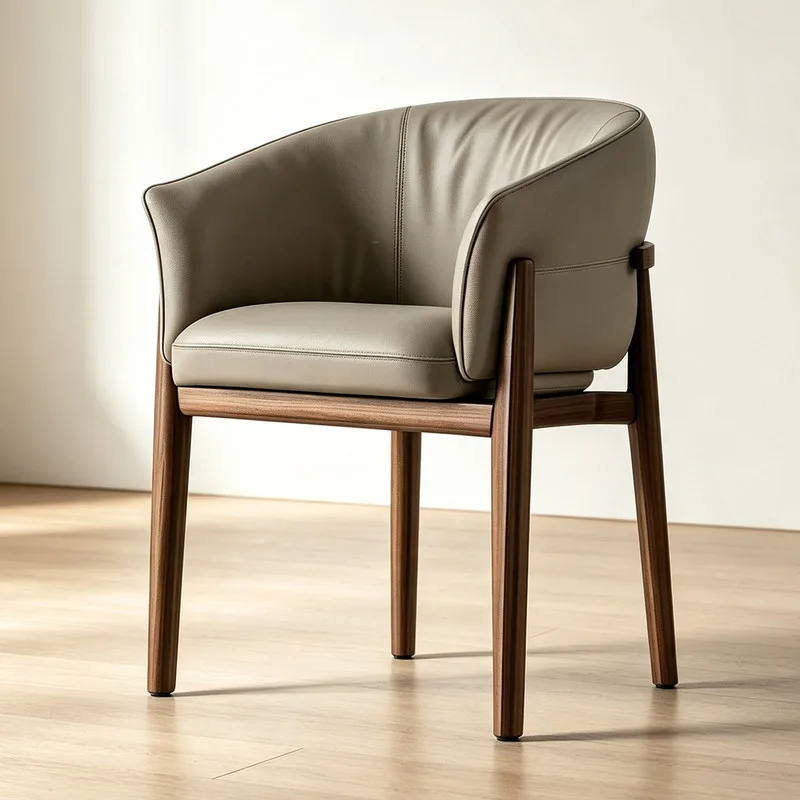 JP Wooden Dining Chair Simple Retro Design
