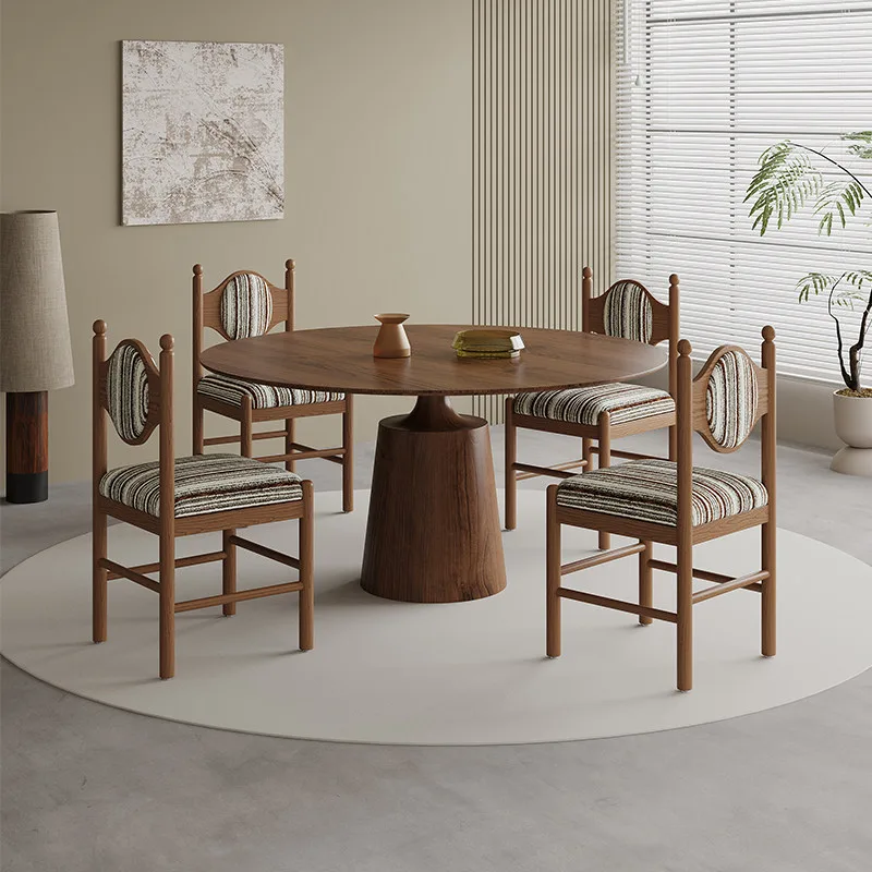 JP Modern Minimalist Dining Chair Wood Legs photo 2