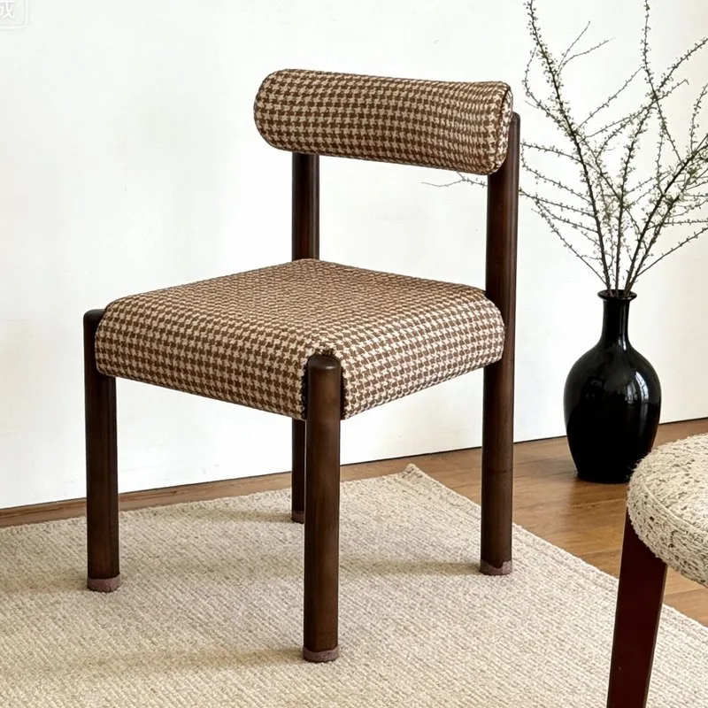 JP Mid-Century Style Solid Wood Dining Chair photo 2