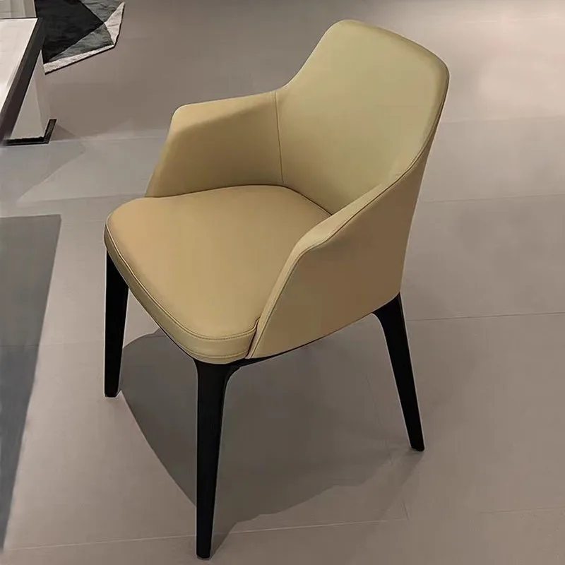 JP Italian Dining Chair Solid Wooden Microfiber photo 2