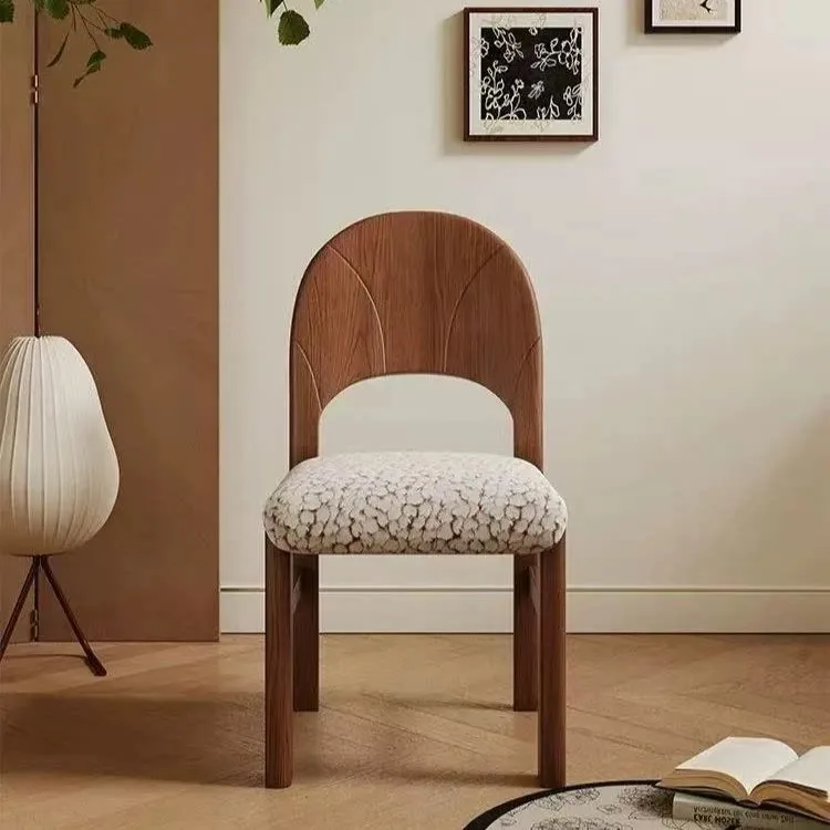 JP Luxury Modern Solid Wood Dining Chairs photo 2