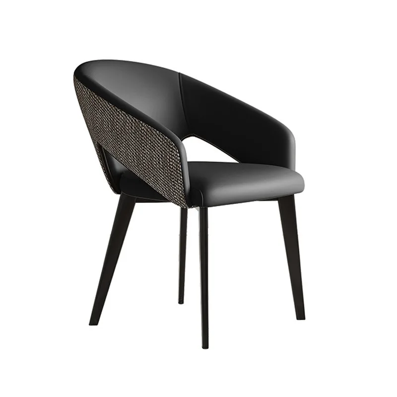 JP Comfortable Leather Dining Chair Fabric Mixed photo 2