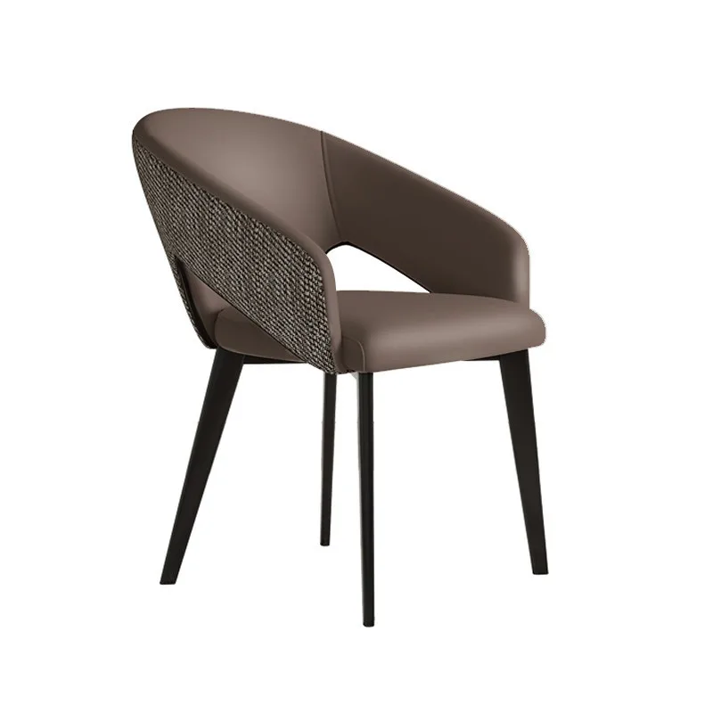 JP Comfortable Leather Dining Chair Fabric Mixed photo 3