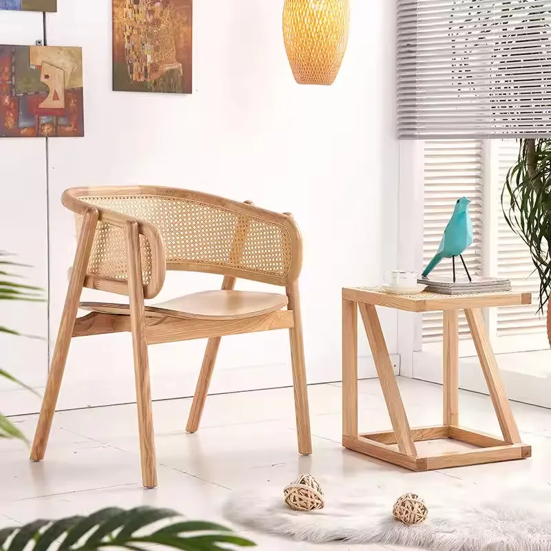 JP Commercial Restaurant High-Back Armchair Comfortable Wooden photo 2