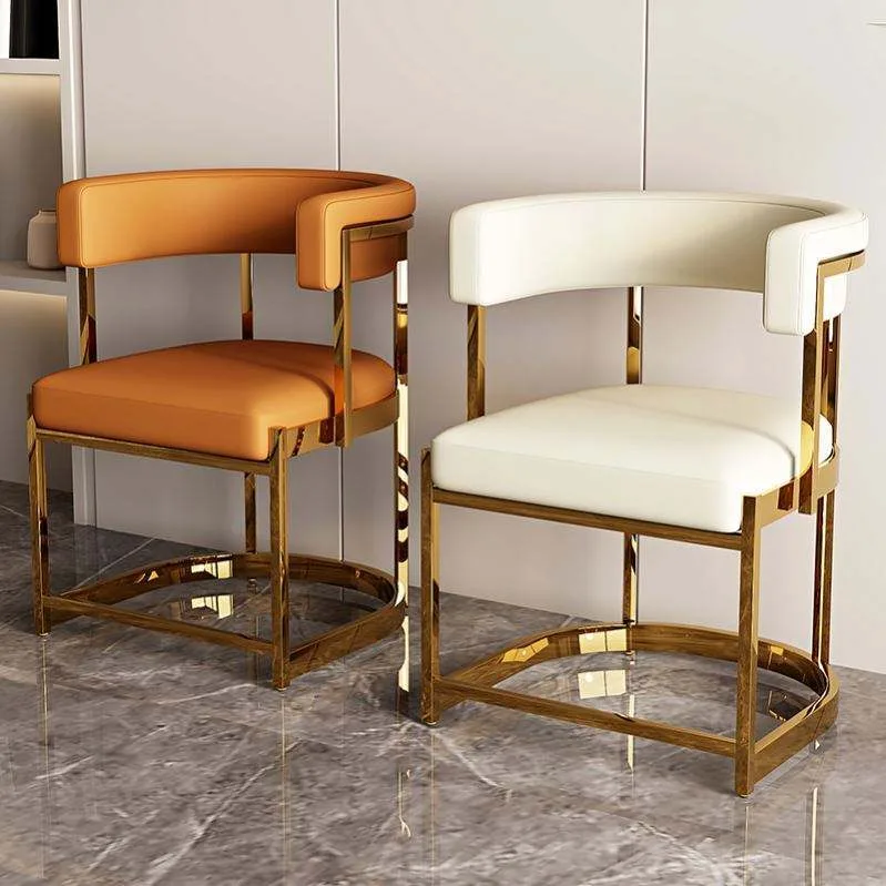 JP Dining Chair Leather Metal Indoor Wholesale Home photo 2