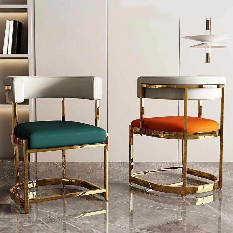 JP Dining Chair Leather Metal Indoor Wholesale Home photo 3