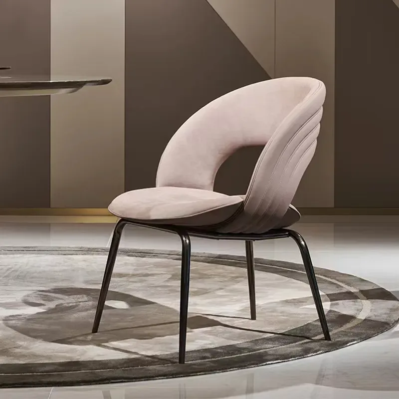 JP Italian Luxury Dining Chair Restaurant Backrest photo 2