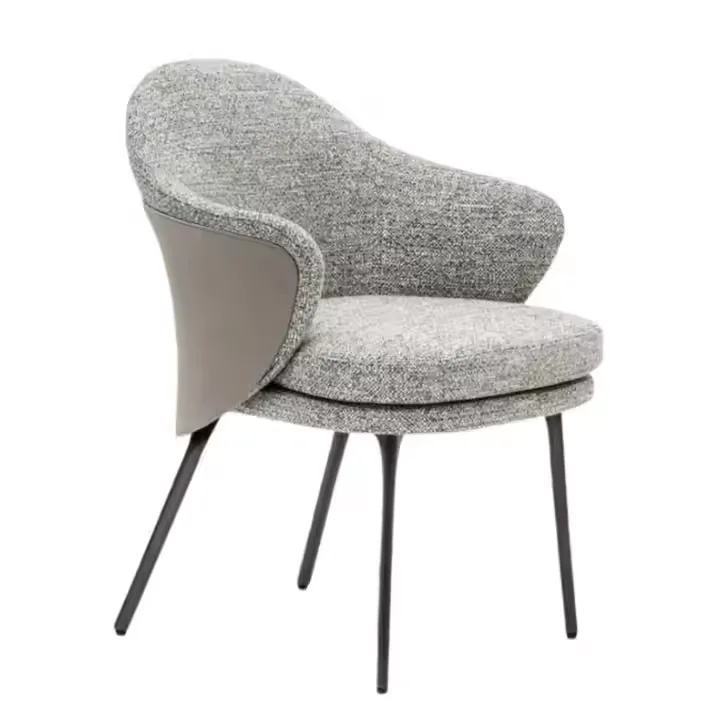 JP Luxury Dinning Chairs Cross Metal Base