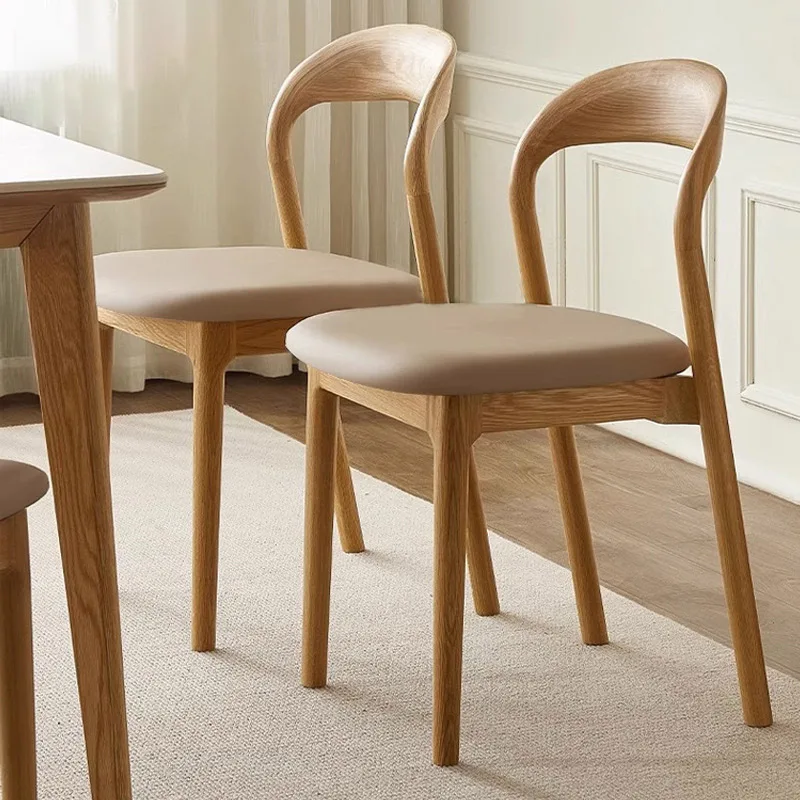 JP Manufacture Nordic Solid Wood Dining Chairs photo 3