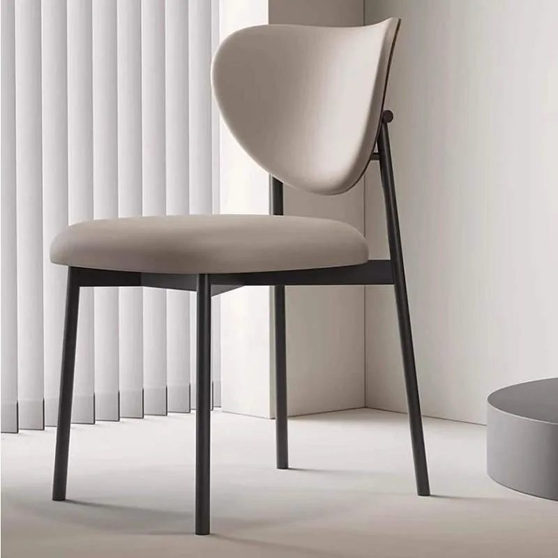 JP Mid-Century Modern Faux Leather Dining Chairs