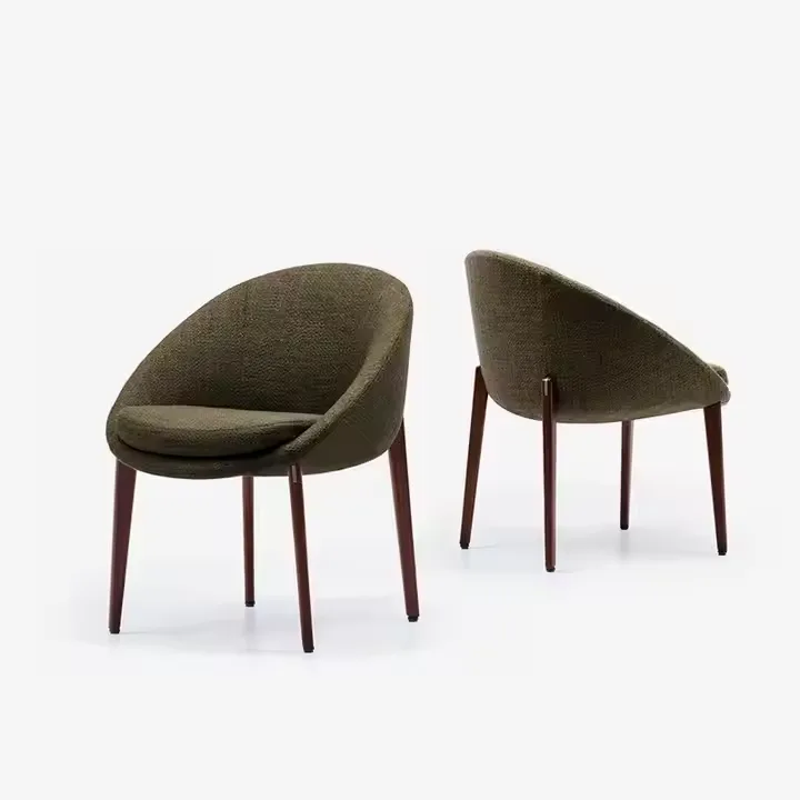 JP Modern Armless Soft Dining Chair with photo 2