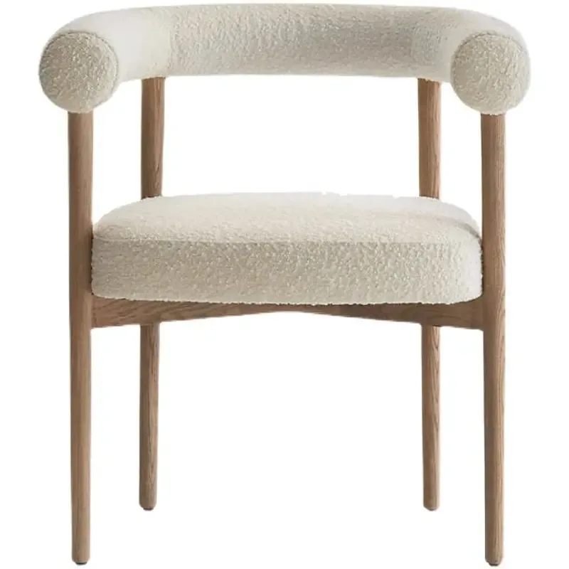 JP Modern Luxury Lamb Wool Boucle Chairs